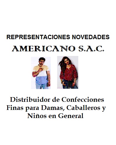 Representaciones Novedades Americano
